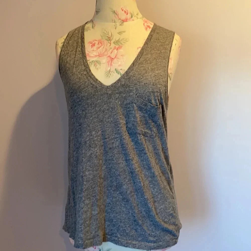 Madewell grey XS tank top